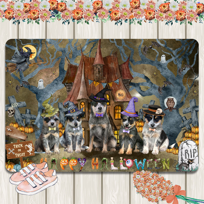 Blue Heeler Area Rug and Runner: Explore a Variety of Designs, Personalized, Custom, Halloween Indoor Floor Carpet Rugs for Home and Living Room, Pet Gift for Dog Lovers