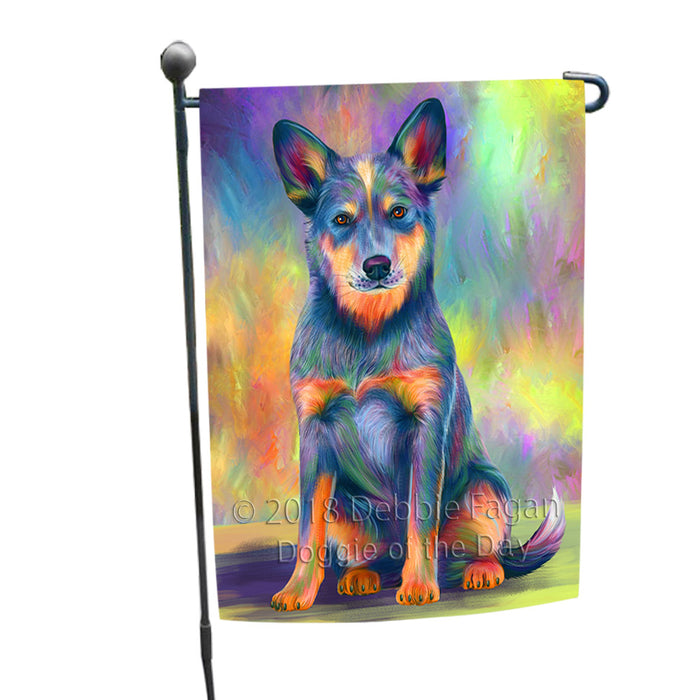 Paradise Wave Blue Heeler Dog Garden Flag GFLG56608