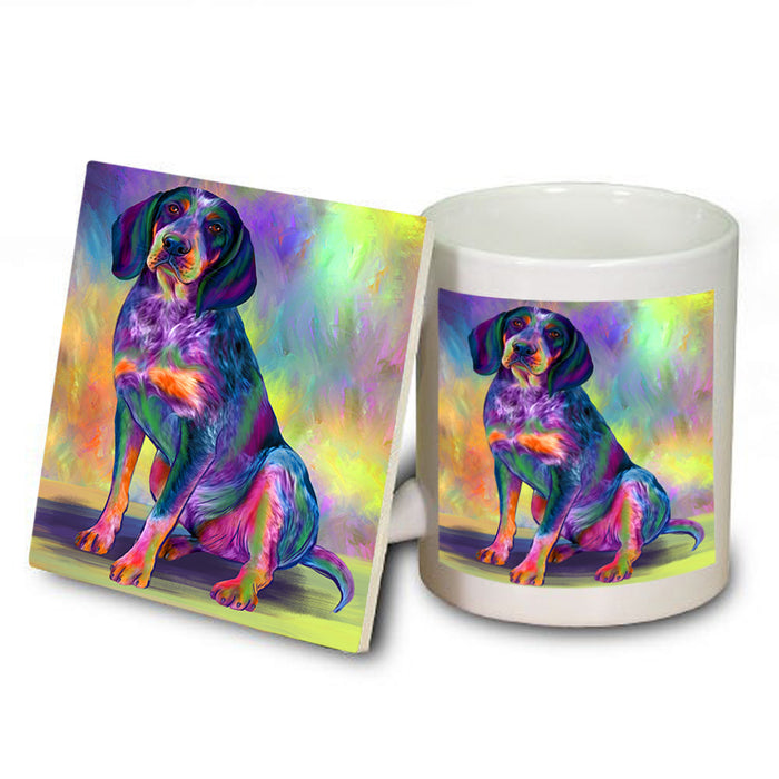 Paradise Wave Bluetick Coon Hound Dog Mug and Coaster Set MUC56687