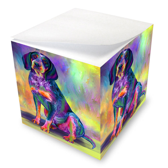 Paradise Wave Bluetick Coon Hound Dog Note Cube NOC54767