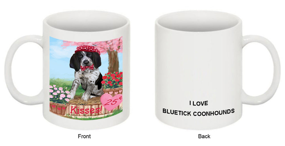 Rosie 25 Cent Kisses Bluetick Coonhound Dog Coffee Mug MUG51336