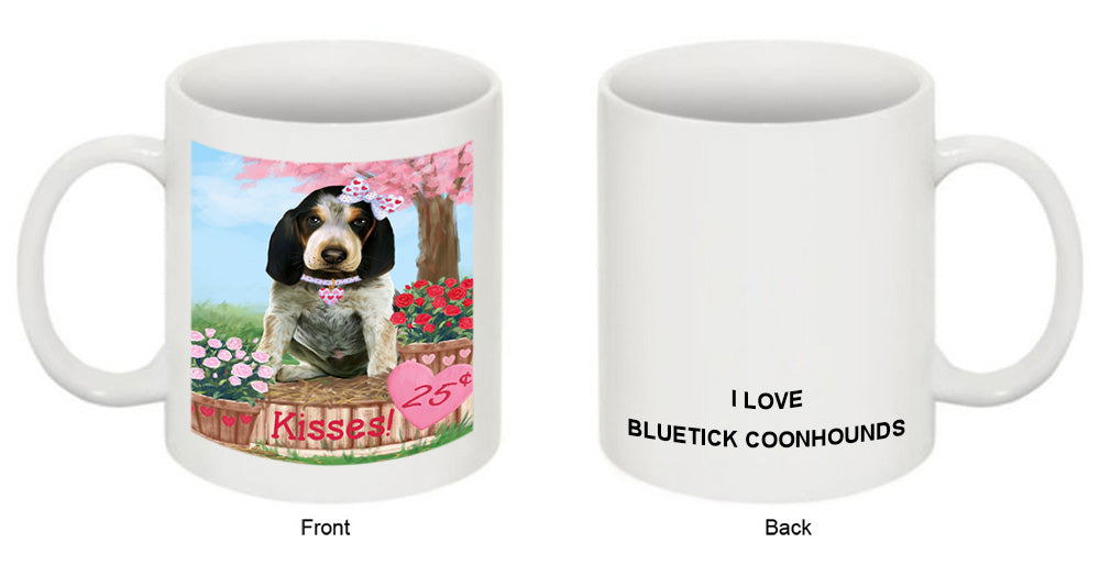Rosie 25 Cent Kisses Bluetick Coonhound Dog Coffee Mug MUG51337