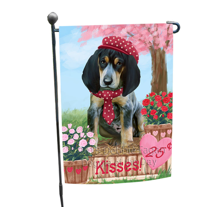 Rosie 25 Cent Kisses Bluetick Coonhound Dog Garden Flag GFLG56488