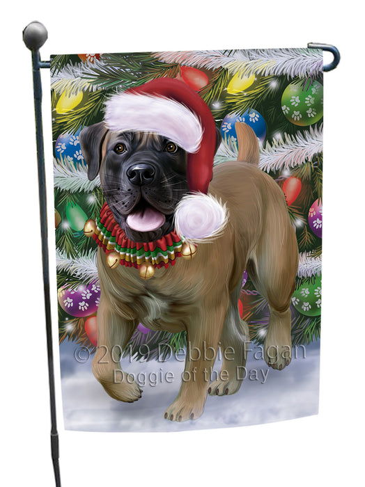 Chistmas Trotting in the Snow Boerboel Dog Garden Flags Outdoor Decor for Homes and Gardens Double Sided Garden Yard Spring Decorative Vertical Home Flags Garden Porch Lawn Flag for Decorations GFLG68494