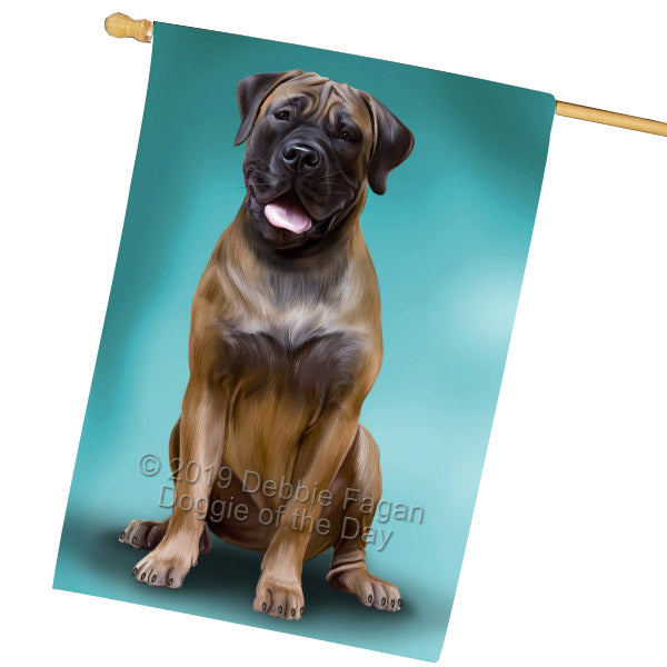 Boerboel Dog House Flag FLG65574