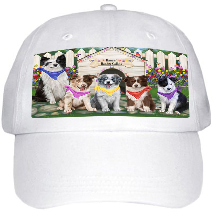 Spring Dog House Border Collies Dog Ball Hat Cap HAT53130