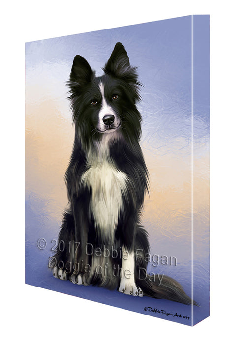 Border Collie Dog Canvas Wall Art CVS50898