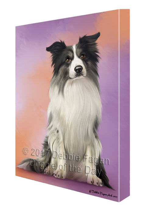 Border Collie Dog Canvas Wall Art CVS50907