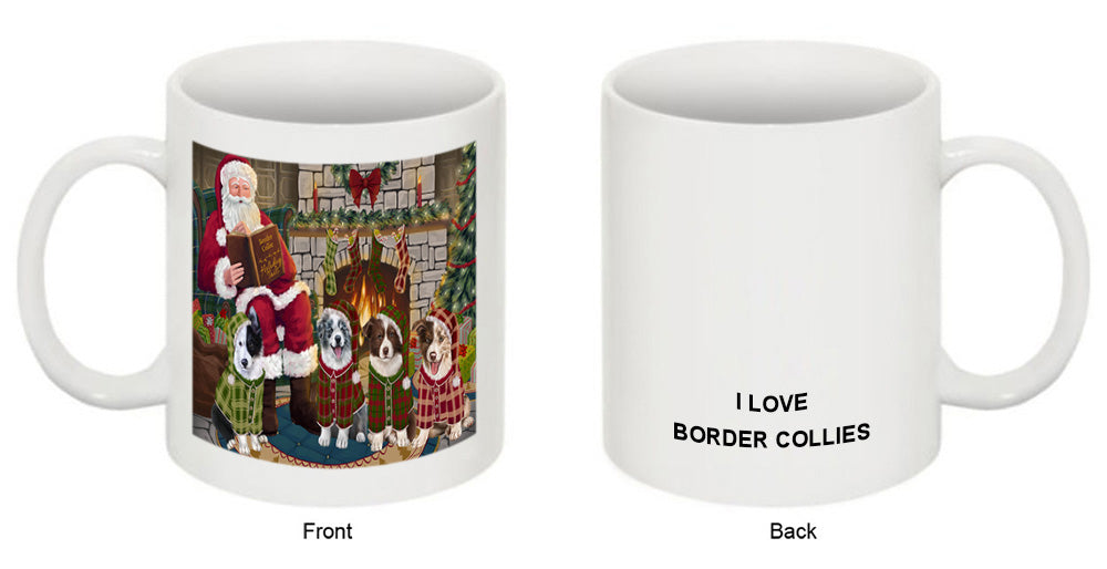 Christmas Cozy Holiday Tails Border Collies Dog Coffee Mug MUG50504