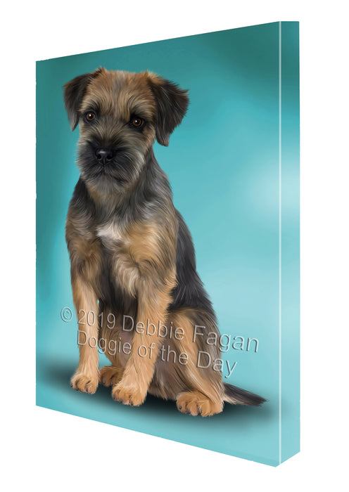 Border Terrier Dog Canvas Print Wall Art Décor CVSA138869