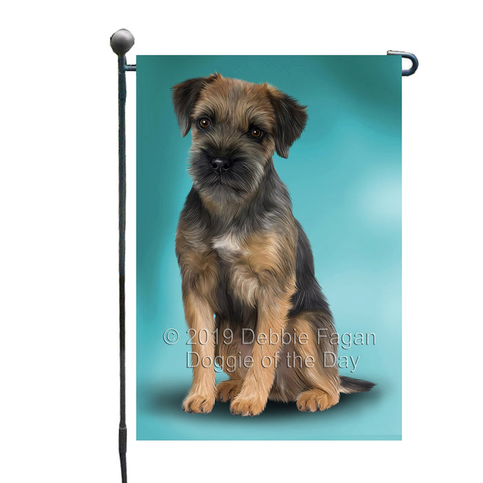 Border Terrier Dog Garden Flag GFLG65520