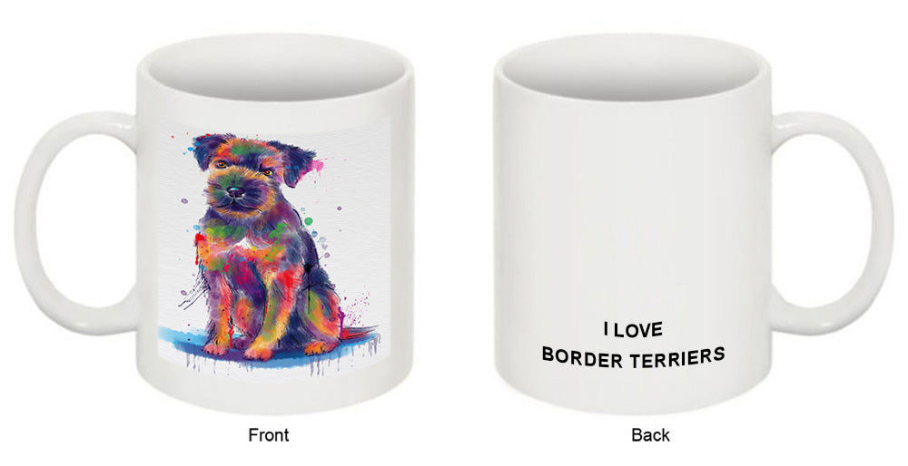 Watercolor Border Terrier Dog Coffee Mug MUG52939
