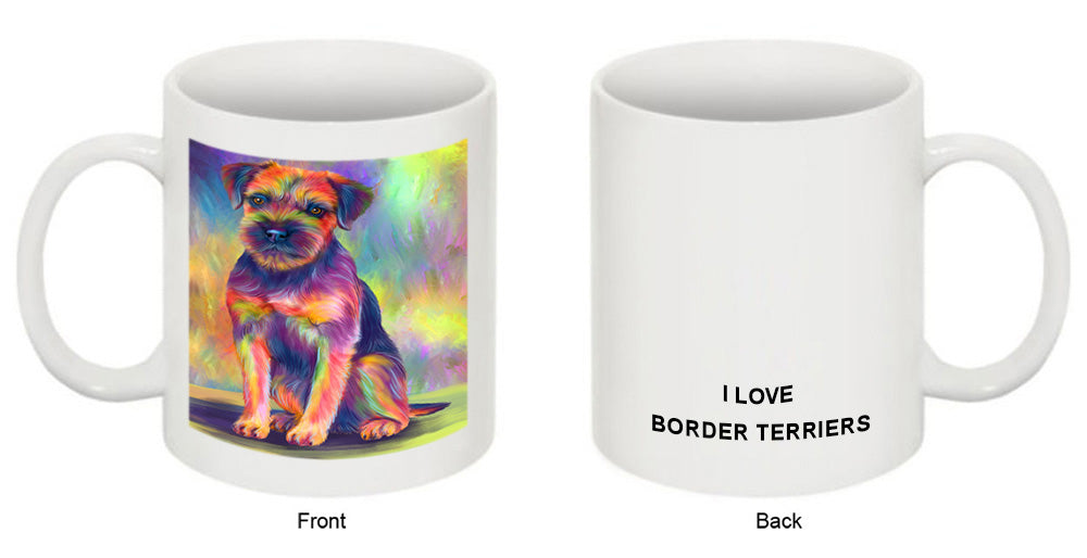 Paradise Wave Border Terrier Dog Coffee Mug MUG52897