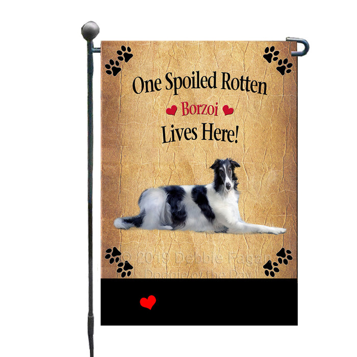 Personalized Spoiled Rotten Borzoi Dog GFLG-DOTD-A63138