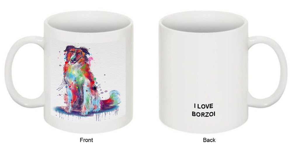 Watercolor Borzoi Dog Coffee Mug MUG52940