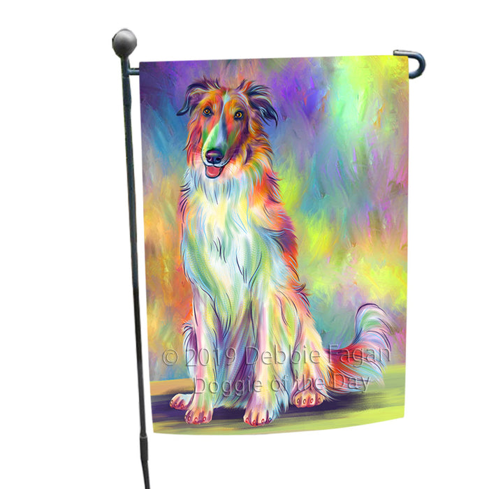 Paradise Wave Borzoi Dog Garden Flag GFLG66398