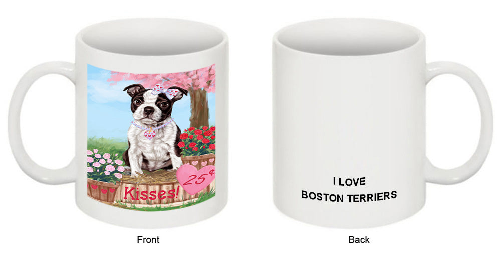 Rosie 25 Cent Kisses Boston Terrier Dog Coffee Mug MUG51343