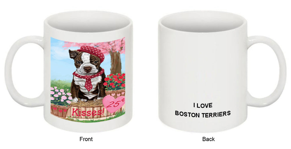 Rosie 25 Cent Kisses Boston Terrier Dog Coffee Mug MUG51344