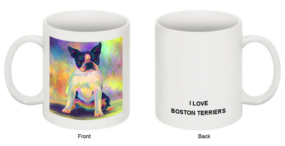 Paradise Wave Boston Terrier Dog Coffee Mug MUG51460