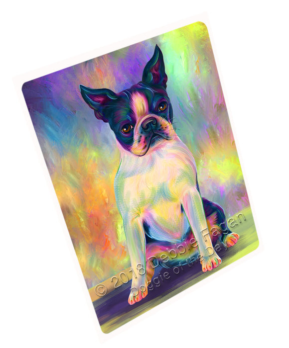 Paradise Wave Boston Terrier Dog Magnet MAG73323 (Small 5.5" x 4.25")