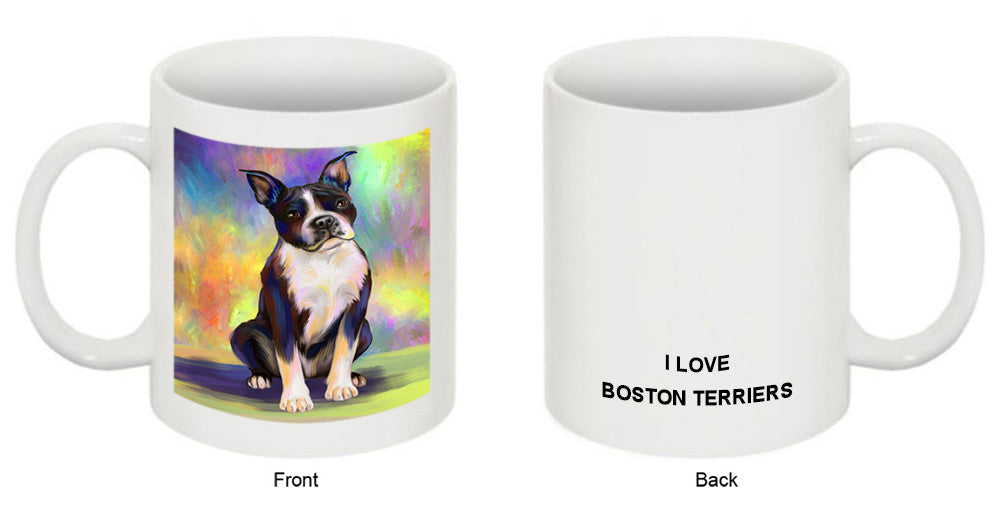 Pardise Wave Boston Terrier Dog Coffee Mug MUG48995