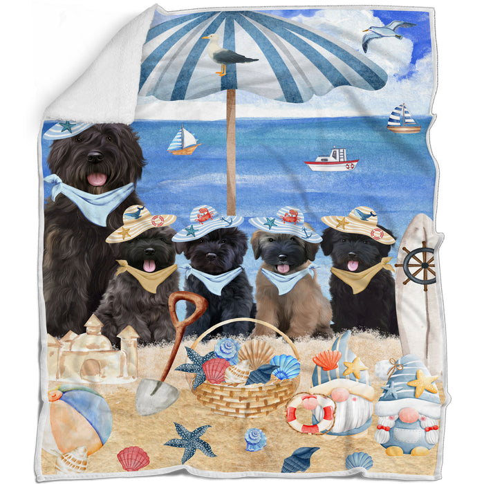 Bouviers des Flandres Bed Blanket, Explore a Variety of Designs, Custom, Soft and Cozy, Personalized, Throw Woven, Fleece and Sherpa, Gift for Pet and Dog Lovers