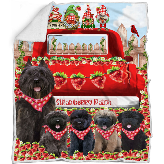 Bouviers des Flandres Blanket: Explore a Variety of Designs, Cozy Sherpa, Fleece and Woven, Custom, Personalized, Gift for Dog and Pet Lovers