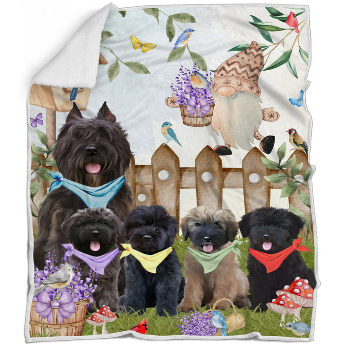 Bouviers des Flandres Blanket: Explore a Variety of Designs, Personalized, Custom Bed Blankets, Cozy Sherpa, Fleece and Woven, Dog Gift for Pet Lovers