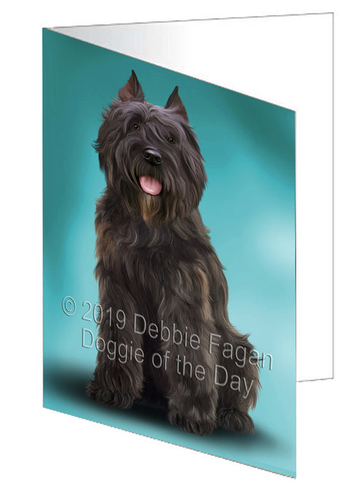 Bouviers des Flandres Dog Handmade Artwork Assorted Pets Greeting Cards and Note Cards with Envelopes for All Occasions and Holiday Seasons GCD77612