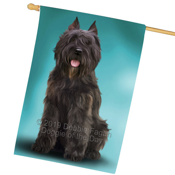 Bouviers des Flandres Dog House Flag FLG65577