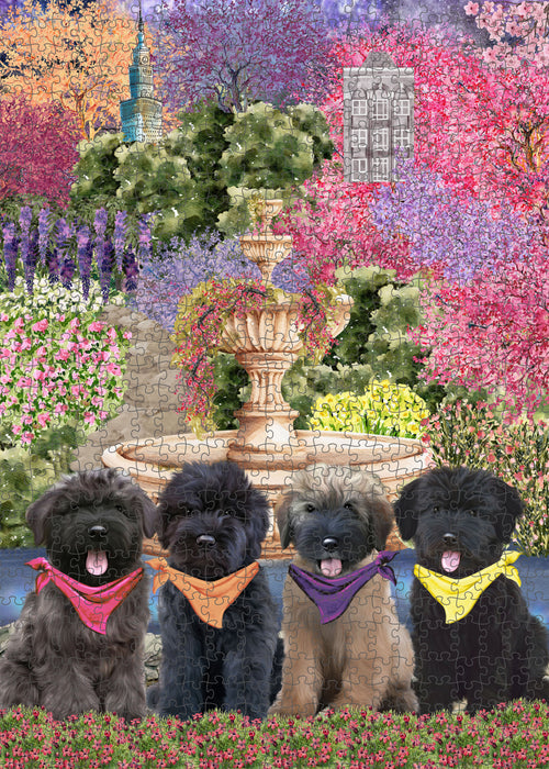 Bouviers des Flandres Jigsaw Puzzle: Explore a Variety of Designs, Interlocking Halloween Puzzles for Adult, Custom, Personalized, Pet Gift for Dog Lovers