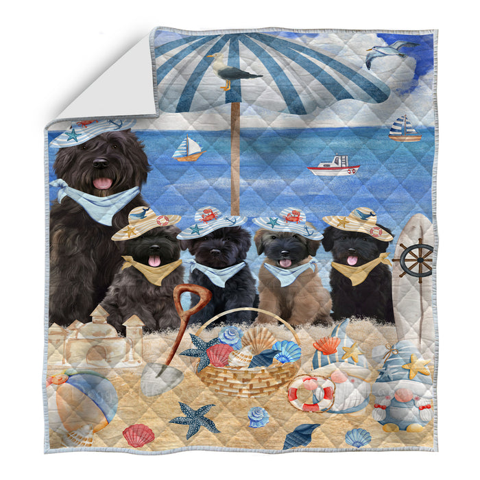 Bouviers des Flandres Quilt: Explore a Variety of Designs, Halloween Bedding Coverlet Quilted, Personalized, Custom, Dog Gift for Pet Lovers