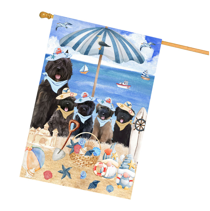 Bouviers des Flandres Dogs House Flag, Double-Sided Home Outside Yard Decor, Explore a Variety of Designs, Custom, Weather Resistant, Personalized, Gift for Dog and Pet Lovers