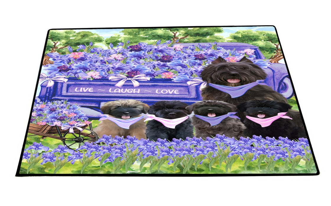 Bouviers des Flandres Floor Mats: Explore a Variety of Designs, Personalized, Custom, Halloween Anti-Slip Doormat for Indoor and Outdoor, Dog Gift for Pet Lovers