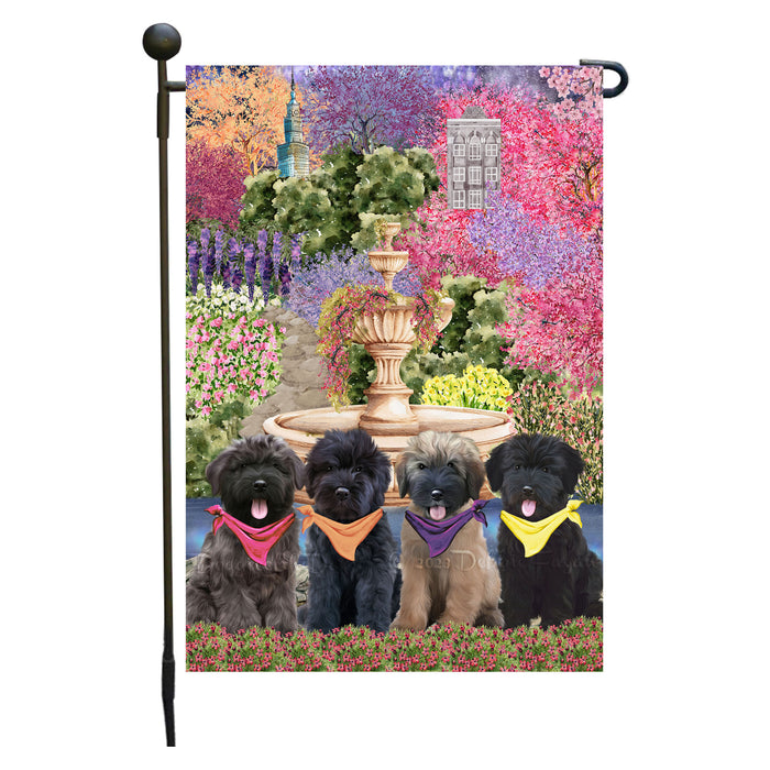 Bouviers des Flandres Dogs Garden Flag: Explore a Variety of Designs, Weather Resistant, Double-Sided, Custom, Personalized, Outside Garden Yard Decor, Flags for Dog and Pet Lovers