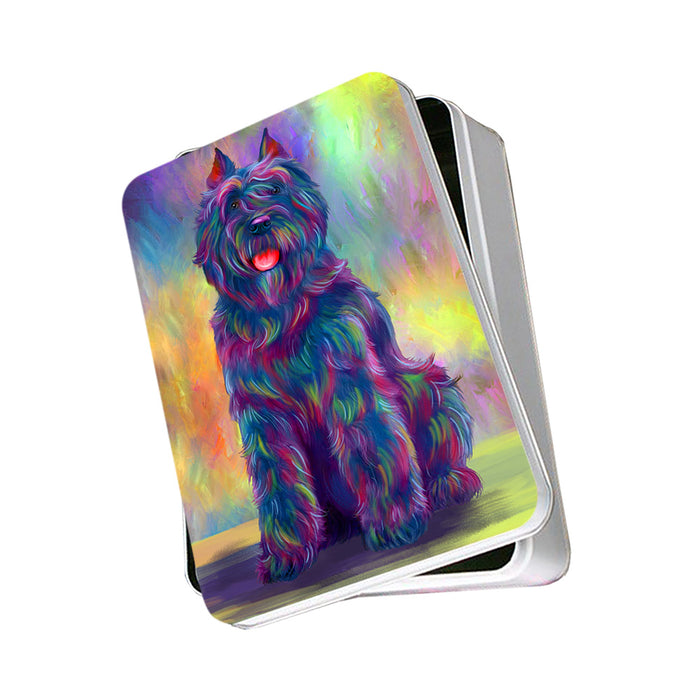 Paradise Wave Bouviers Des Flandres Dog Photo Storage Tin PITN57444
