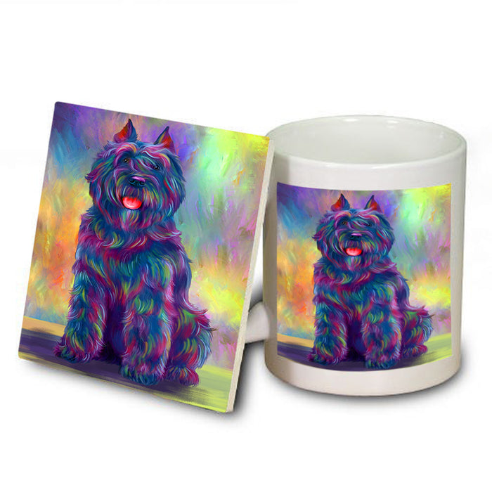 Paradise Wave Bouviers Des Flandres Dog Mug and Coaster Set MUC57493