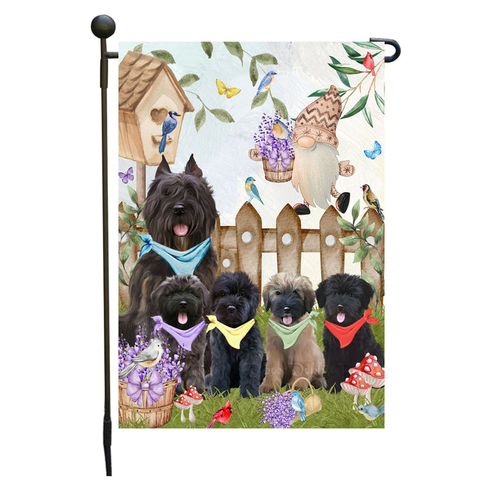 Bouviers des Flandres Dogs Garden Flag: Explore a Variety of Designs, Custom, Personalized, Weather Resistant, Double-Sided, Outdoor Garden Yard Decor for Dog and Pet Lovers
