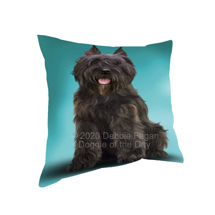 Bouviers des Flandres Dog Pillow with Top Quality High-Resolution Images - Ultra Soft Pet Pillows for Sleeping - Reversible & Comfort - Ideal Gift for Dog Lover - Cushion for Sofa Couch Bed - 100% Polyester