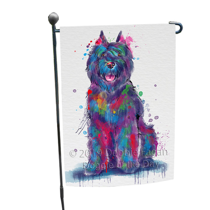 Watercolor Bouviers Des Flandres Dog Garden Flag GFLG66357