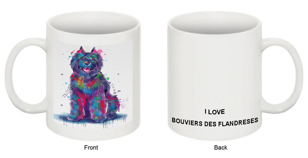 Watercolor Bouviers Des Flandres Dog Coffee Mug MUG52941