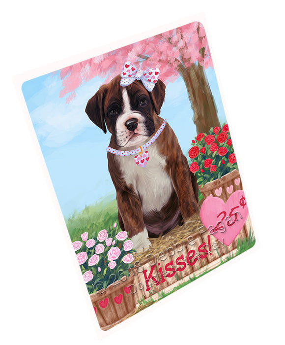 Rosie 25 Cent Kisses Boxer Dog Cutting Board C72981