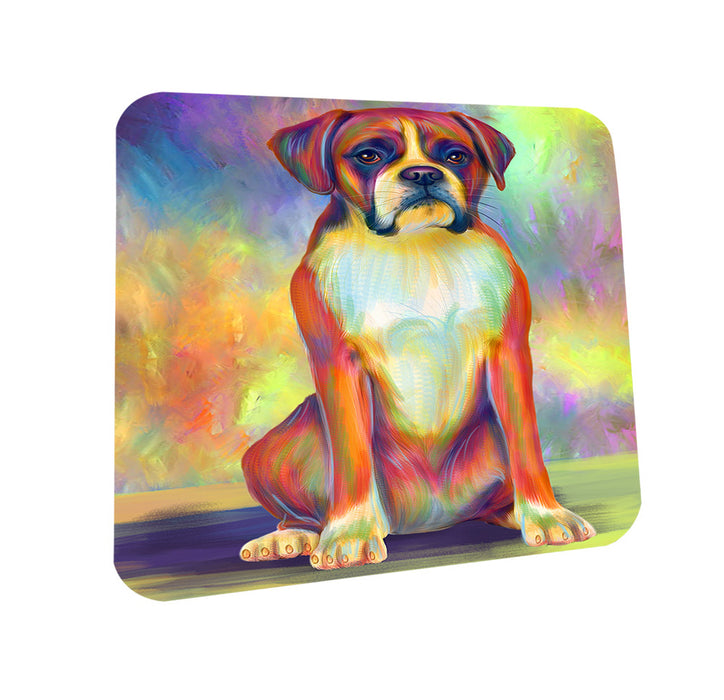 Paradise Wave Boxer Dog Coasters Set of 4 CST56021