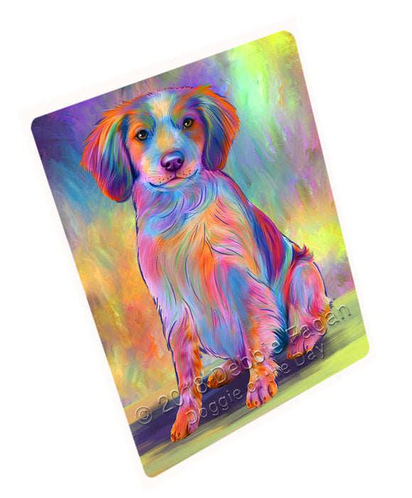 Paradise Wave Brittany Spaniel Dog Large Refrigerator / Dishwasher Magnet RMAG102444