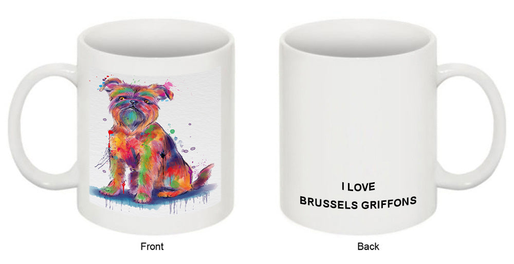 Watercolor Brussels Griffons Dog Coffee Mug MUG52943
