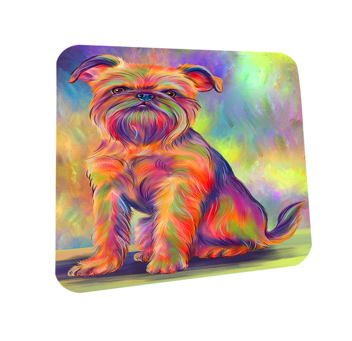 Paradise Wave Brussels Griffons Dog Coasters Set of 4 CST57461