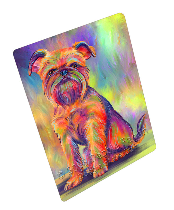 Paradise Wave Brussels Griffons Dog Cutting Board - For Kitchen - Scratch & Stain Resistant - Designed To Stay In Place - Easy To Clean By Hand - Perfect for Chopping Meats, Vegetables