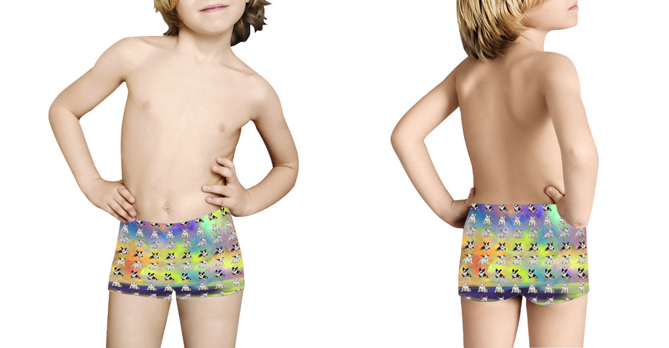 Paradise Wave Bulldogs All Over Print Kid's Boxer Briefs