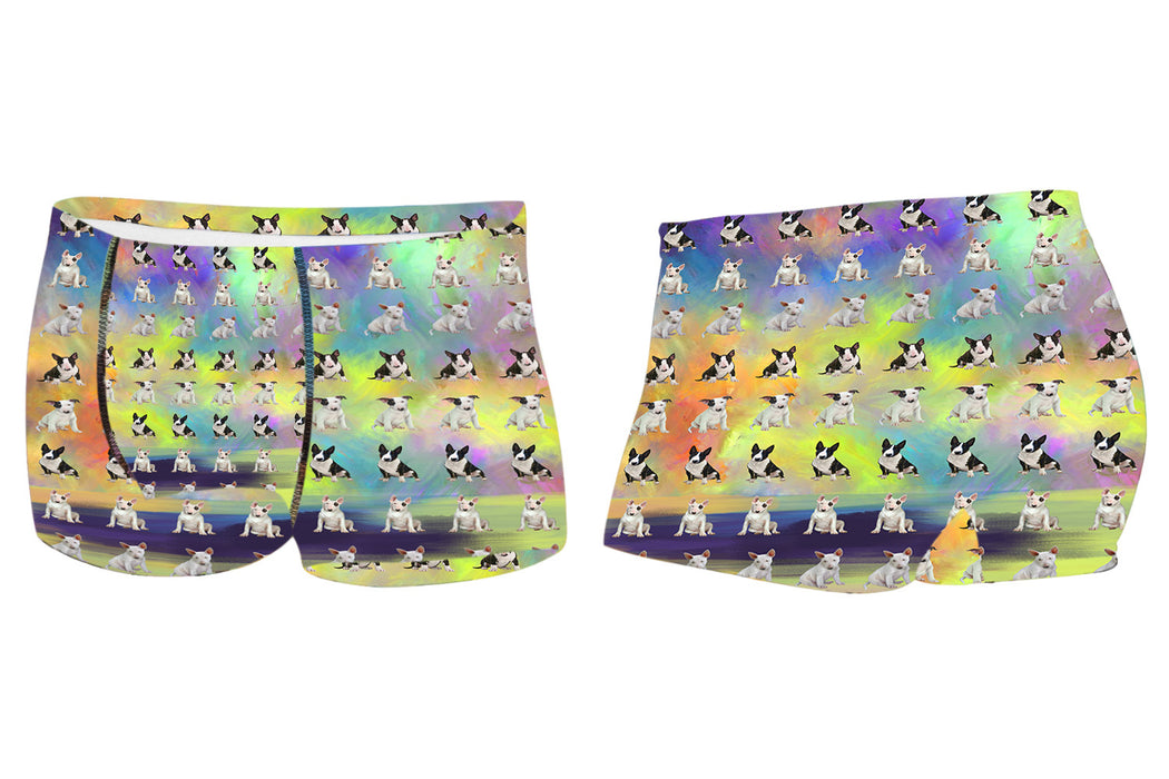 Paradise Wave Bull Terrier DogsMen's All Over Print Boxer Briefs