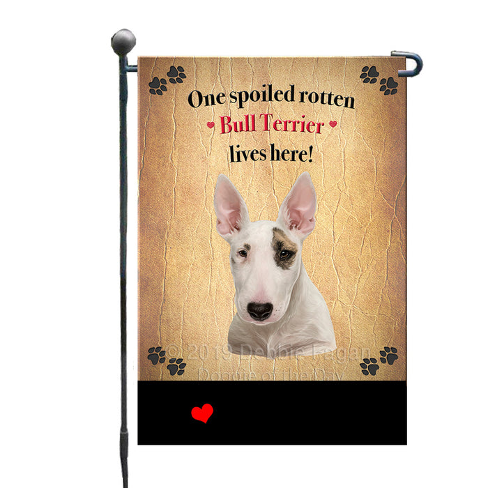Personalized Spoiled Rotten Bull Terrier Dog GFLG-DOTD-A63146
